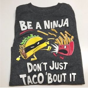 Boy's Long long sleeve funny Graphic Tee